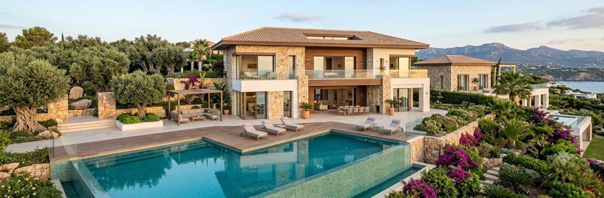 Villa de prestige — extérieur
